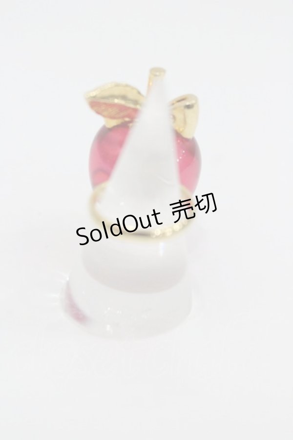 画像2: Angelic Pretty / Girly Appleリング  赤 I-26-01-26-050-AP-AC-SA-ZI (2)