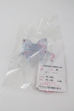 画像: Angelic Pretty / きらめきリボンリング  サックス I-26-01-26-052-AP-AC-SA-ZI