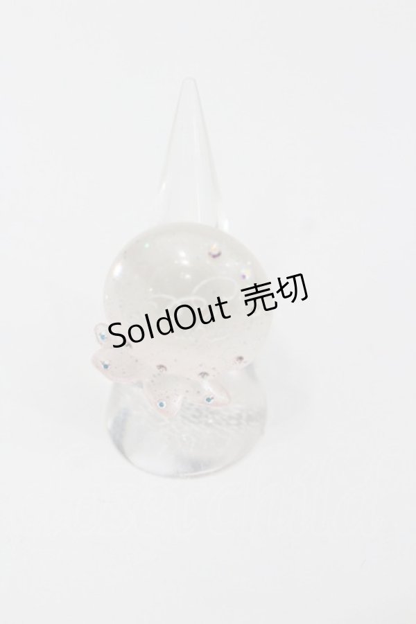 画像1: BABY,THE STARS SHINE BRIGHT / マリンアイランドくらげリング  ピンクＸシルバー I-26-01-26-055-BA-AC-SA-ZI (1)