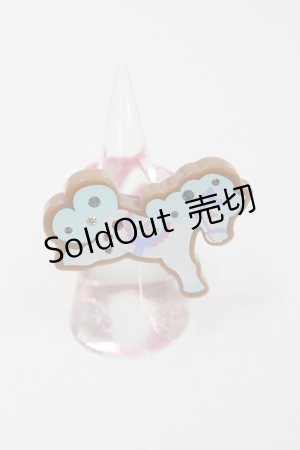 画像: Angelic Pretty / Decoration Ponyリング  ブラウンＸピンク I-26-01-26-058-AP-AC-SA-ZI