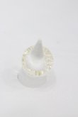画像2: Q-pot. / Mizuame Melt Ring 12号 クリア I-26-01-26-066-QP-AC-SA-ZI (2)