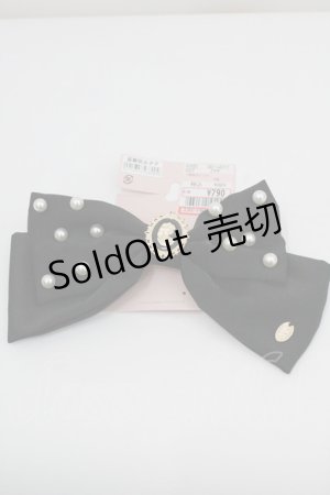 画像: m petit by misako / NINA'Sコラボバレッタ  黒 I-26-01-26-067-LO-ZA-SA-ZT610-F004