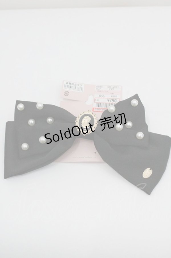 画像1: m petit by misako / NINA'Sコラボバレッタ  黒 I-26-01-26-067-LO-ZA-SA-ZT610-F004 (1)