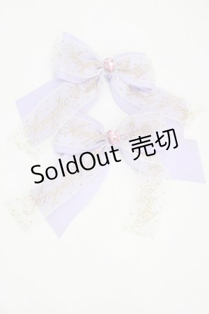 画像: Angelic Pretty / Jewelry RibbonクリップSET  ラベンダー I-26-01-26-077-AP-AC-SA-ZI