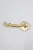 画像2: RoseMarie seoir / Pearl shell key barrette  ゴールド I-26-01-26-082-LO-ZA-SA-ZI (2)