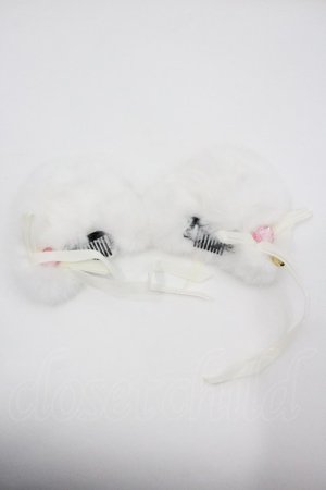 画像: Angelic Pretty / Girly Earクリップ  白 I-26-01-26-083-AP-AC-SA-ZI