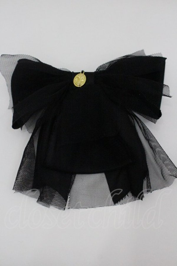 画像1: JESUS DIAMANTE / ロココドールベルサイユバレッタ  黒 I-26-01-26-090-JE-AC-SA-ZI (1)