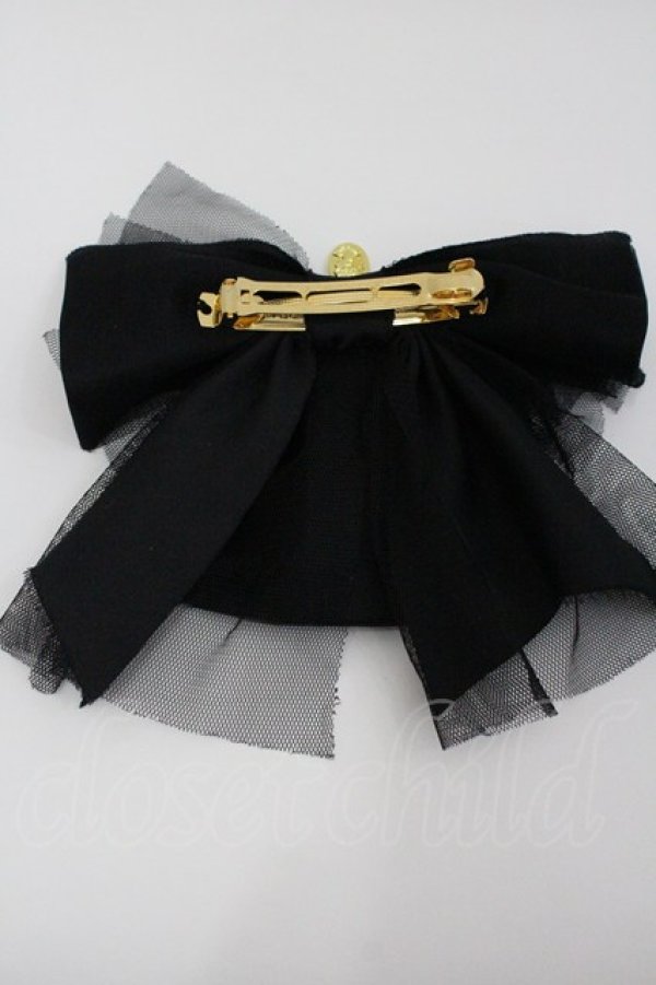 画像2: JESUS DIAMANTE / ロココドールベルサイユバレッタ  黒 I-26-01-26-090-JE-AC-SA-ZI (2)