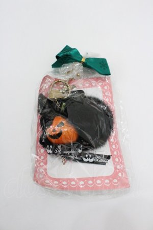 画像: metamorphose / ハロウィンキーホルダー  黒Ｘオレンジ I-26-01-26-103-ME-ZA-SA-ZI