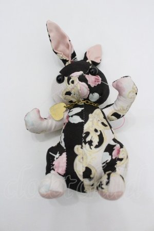 画像: JESUS DIAMANTE / ディアマンテラパンちゃんストラップ  黒 I-26-01-26-104-JE-ZA-SA-ZI