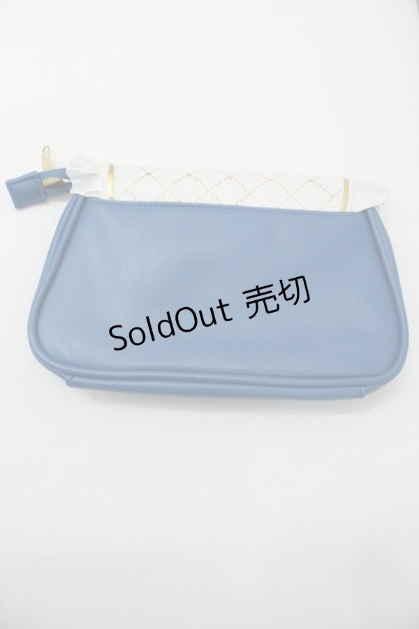 画像2: SWIMMER / 肉球ポーチ  ネイビーｘ白 I-26-01-26-110-EL-ZA-SA-ZI (2)