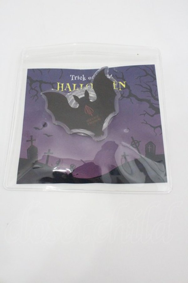 画像1: ATELIER PIERROT / Halloweenスマホグリップ  黒 I-26-01-26-112-EL-ZA-SA-ZI (1)