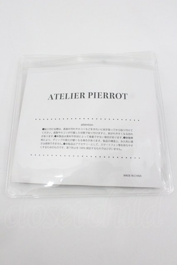 画像2: ATELIER PIERROT / Halloweenスマホグリップ  黒 I-26-01-26-112-EL-ZA-SA-ZI (2)