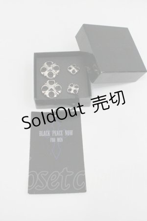 画像: BPN FOR MEN / カフスセット  シルバー I-26-01-26-115-GO-ZA-SA-ZI