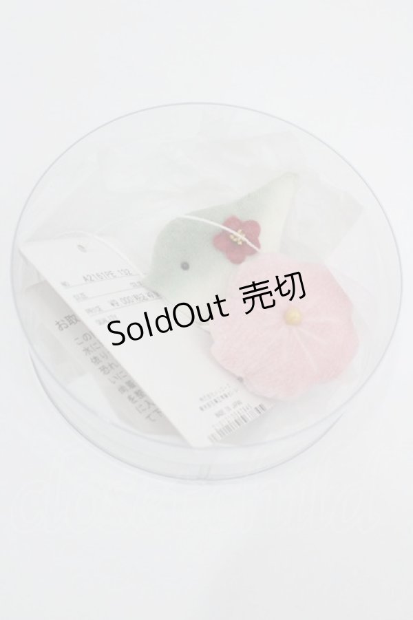 画像1: PINK HOUSE / ねりきりミニコサージュ  ミントＸピンク I-26-01-26-118-LO-AC-SA-ZI (1)