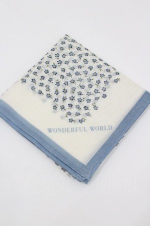 画像: WONDERFUL WORLD / ノベルティハンカチ   I-26-01-26-122-LO-ZA-SA-ZI