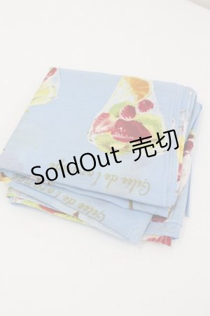 画像: Jane Marple / Gelee de Fruits//スカーフ  サックス I-26-01-26-123-JM-ZA-SA-ZT610