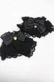 画像1: Angelic Pretty / リボンレースお袖とめ  黒 I-26-01-26-016-AP-ZA-SA-ZI (1)