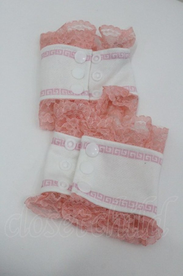 画像2: ACDC RAG / パンダプリントカットソーブレス  白Ｘピンク I-26-01-26-018-PU-AC-SA-ZI (2)