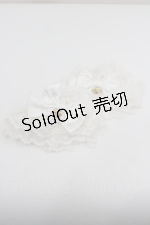 画像: Angelic Pretty / リボンレースお袖とめ  白 I-26-01-26-019-AP-ZA-SA-ZT0206V