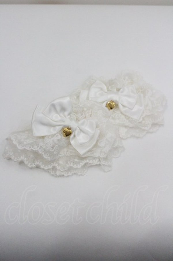 画像1: Angelic Pretty / リボンレースお袖とめ  白 I-26-01-26-019-AP-ZA-SA-ZI (1)