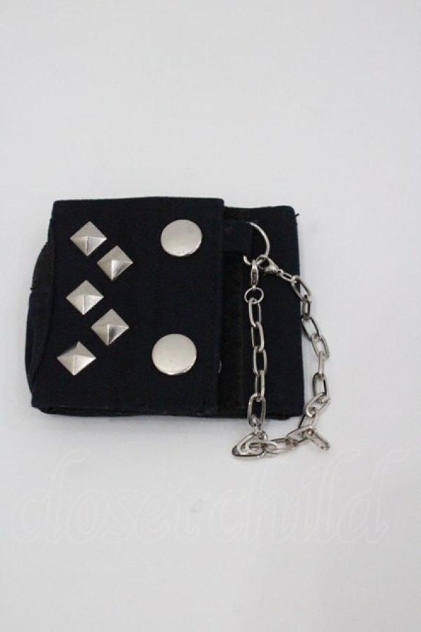 画像2: MAXICIMAM / ポーチ付きアームバンド  黒Ｘ紫Ｘ白 I-26-01-26-002-PU-ZA-SA-ZI (2)