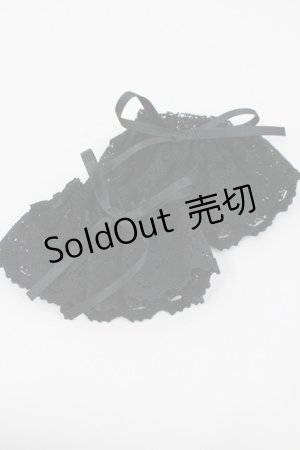 画像: BABY,THE STARS SHINE BRIGHT / トーションレースお袖とめ  黒 I-26-01-26-023-BA-ZA-SA-ZI