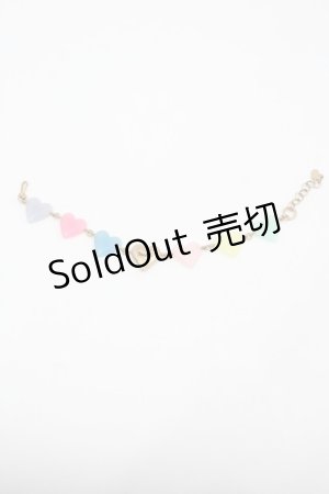 画像: MILK / ドロップブレスレット  カラフルＸゴールド I-26-01-26-025-ML-AC-SA-ZI