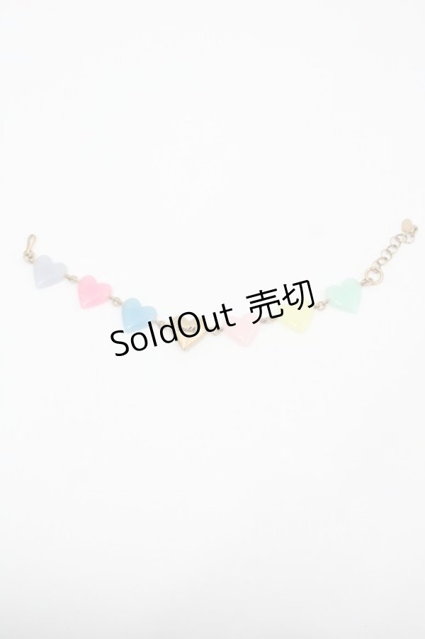 画像1: MILK / ドロップブレスレット  カラフルＸゴールド I-26-01-26-025-ML-AC-SA-ZI (1)