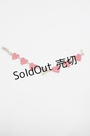 画像: MILK / ドロップブレスレット  赤Ｘゴールド I-26-01-26-026-ML-AC-SA-ZI