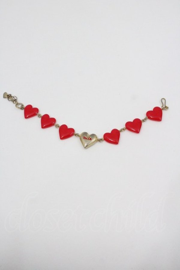 画像1: MILK / ドロップブレスレット  赤Ｘゴールド I-26-01-26-026-ML-AC-SA-ZI (1)