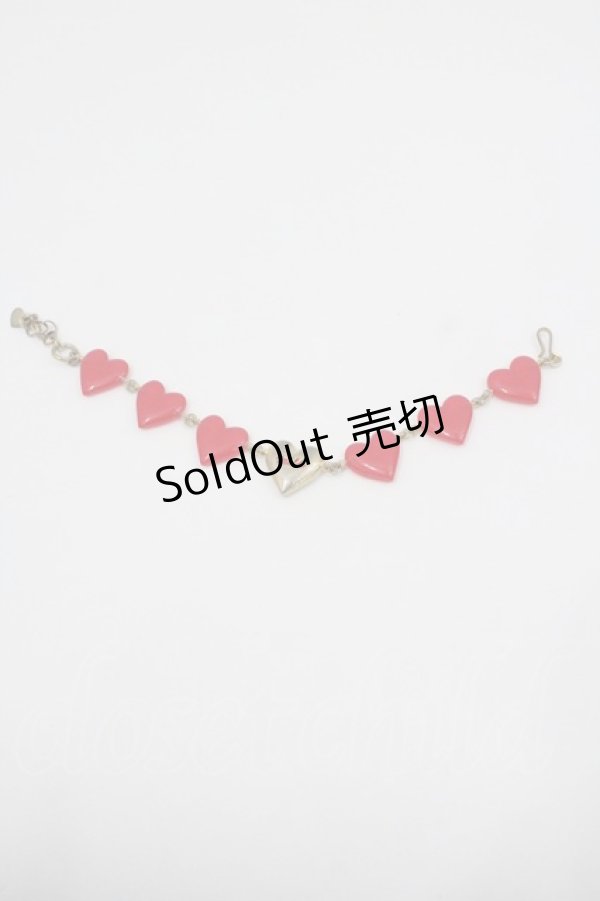 画像1: MILK / ドロップブレスレット  赤Ｘゴールド I-26-01-26-026-ML-AC-SA-ZI (1)