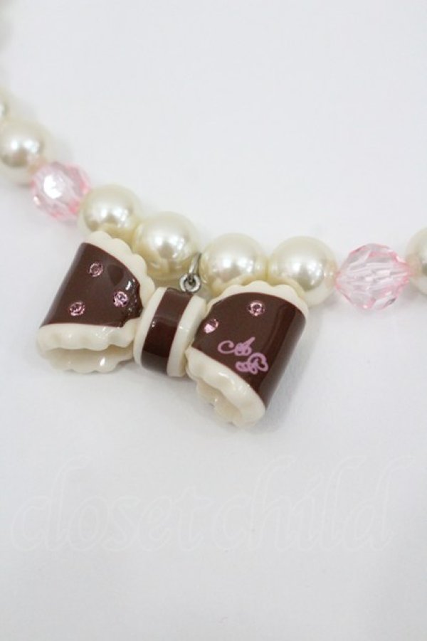画像2: Angelic Pretty / ドリームリボンブレスレット  ブラウン I-26-01-26-027-AP-AC-SA-ZI (2)