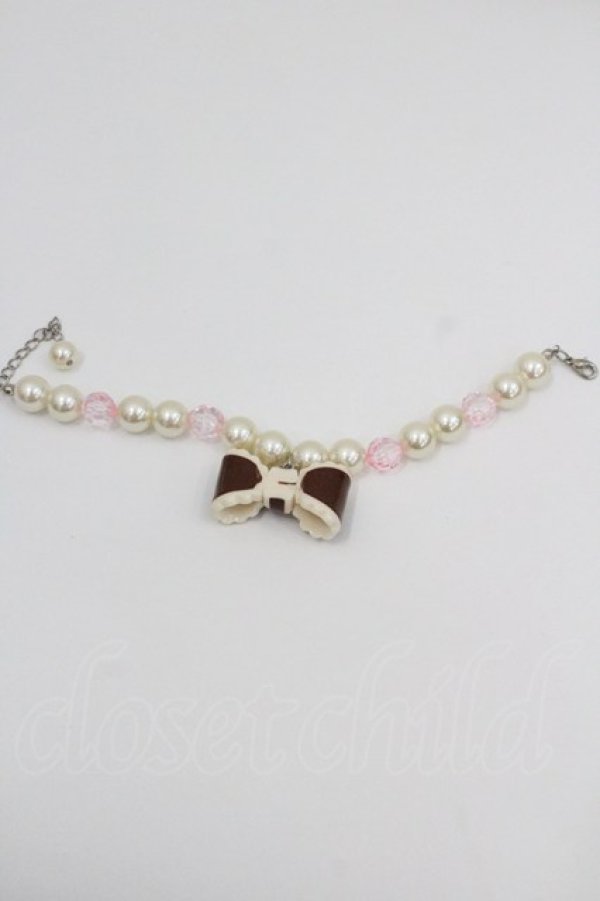 画像3: Angelic Pretty / ドリームリボンブレスレット  ブラウン I-26-01-26-027-AP-AC-SA-ZI (3)