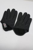 画像2: Na+H / レザーグローブ  黒 I-26-01-26-003-PU-ZA-HR-ZI (2)