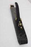 画像2: GOTHPUNKその他(買取対象外) / レザー調ブレスレット  ブラック I-26-01-26-029-PU-ZA-SA-ZI (2)