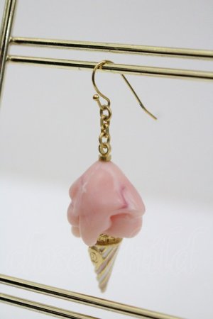 画像: Q-pot. / メルティージェラートピアス  ピンク I-26-01-26-031-QP-AC-SA-ZI