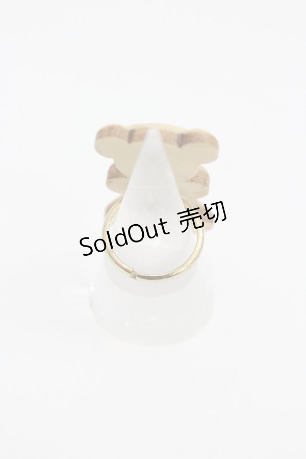 画像2: Angelic Pretty / Sweet Creamジンジャーくまリング  ブラウン I-26-01-26-040-AP-AC-SA-ZI (2)