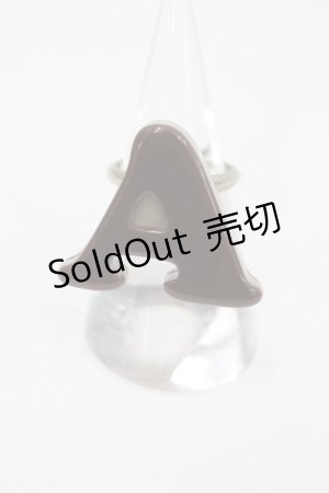 画像: Angelic Pretty / ロゴチョコレートリング（A）  ブラウン I-26-01-26-042-AP-AC-SA-ZI