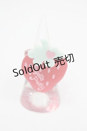 画像: Angelic Pretty / いちごちゃんリング  赤 I-26-01-26-044-AP-AC-SA-ZI