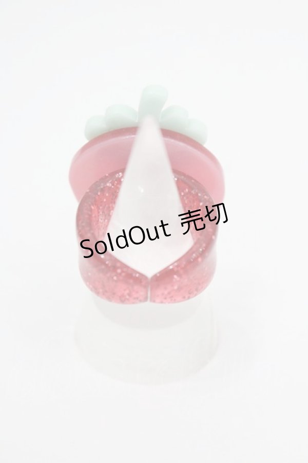 画像2: Angelic Pretty / いちごちゃんリング  赤 I-26-01-26-044-AP-AC-SA-ZI (2)