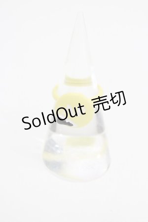 画像: Angelic Pretty / ポルカドットチョコレートリング  イエロー I-26-01-26-047-AP-AC-SA-ZI