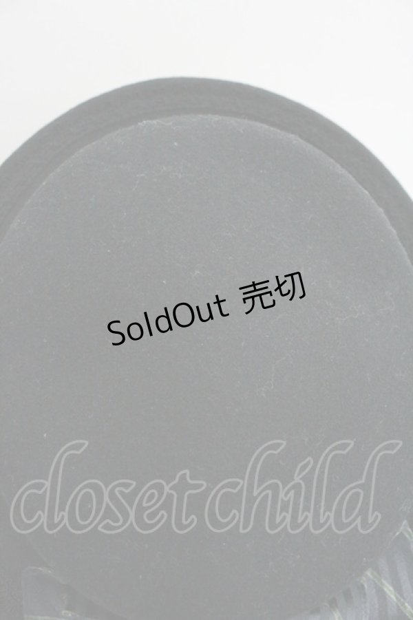 画像4: ALICE and the PIRATES / The Wizarding platform〜蒸気機関と霧の街の幻〜柄カンカン帽  黒 I-26-01-27-029-PA-AC-SA-ZTK033 (4)