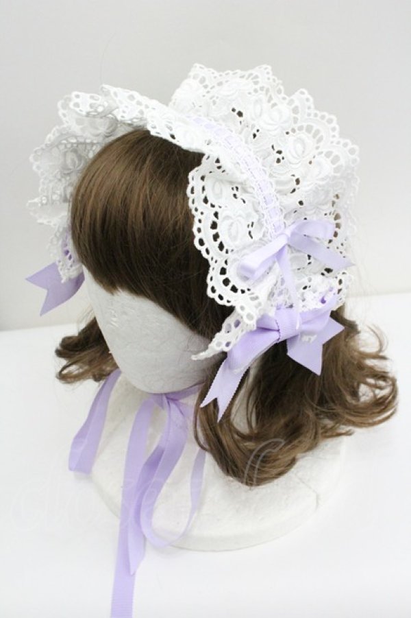 画像1: BABY,THE STARS SHINE BRIGHT / Fallin' Ribbonヘッドドレス  ラベンダー I-26-01-27-041-BA-AC-SA-ZI (1)