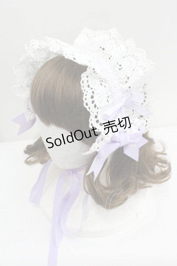 画像1: BABY,THE STARS SHINE BRIGHT / Fallin' Ribbonヘッドドレス  ラベンダー I-26-01-27-041-BA-AC-SA-ZI (1)