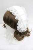 画像1: LOLITAその他(お買取対象外) / リボンヘッドドレス  ホワイト I-26-01-27-042-LO-AC-SA-ZI (1)