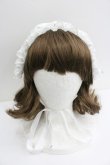 画像2: LOLITAその他(お買取対象外) / リボンヘッドドレス  ホワイト I-26-01-27-042-LO-AC-SA-ZI (2)