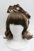 画像1: Angelic Pretty / リボンカチューシャ  ブラウン I-26-01-27-005-AP-AC-SA-ZI (1)