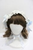 画像2: ALICE and the PIRATES / Sweet Devilヘッドドレス  白Ｘ青 I-26-01-27-048-PA-AC-SA-ZI (2)