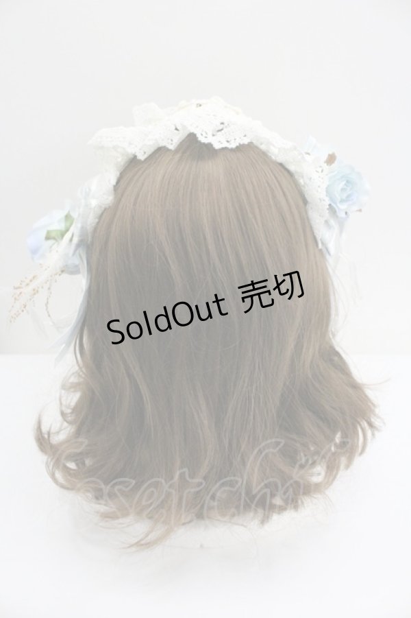 画像3: ALICE and the PIRATES / Sweet Devilヘッドドレス  白Ｘ青 I-26-01-27-048-PA-AC-SA-ZI (3)